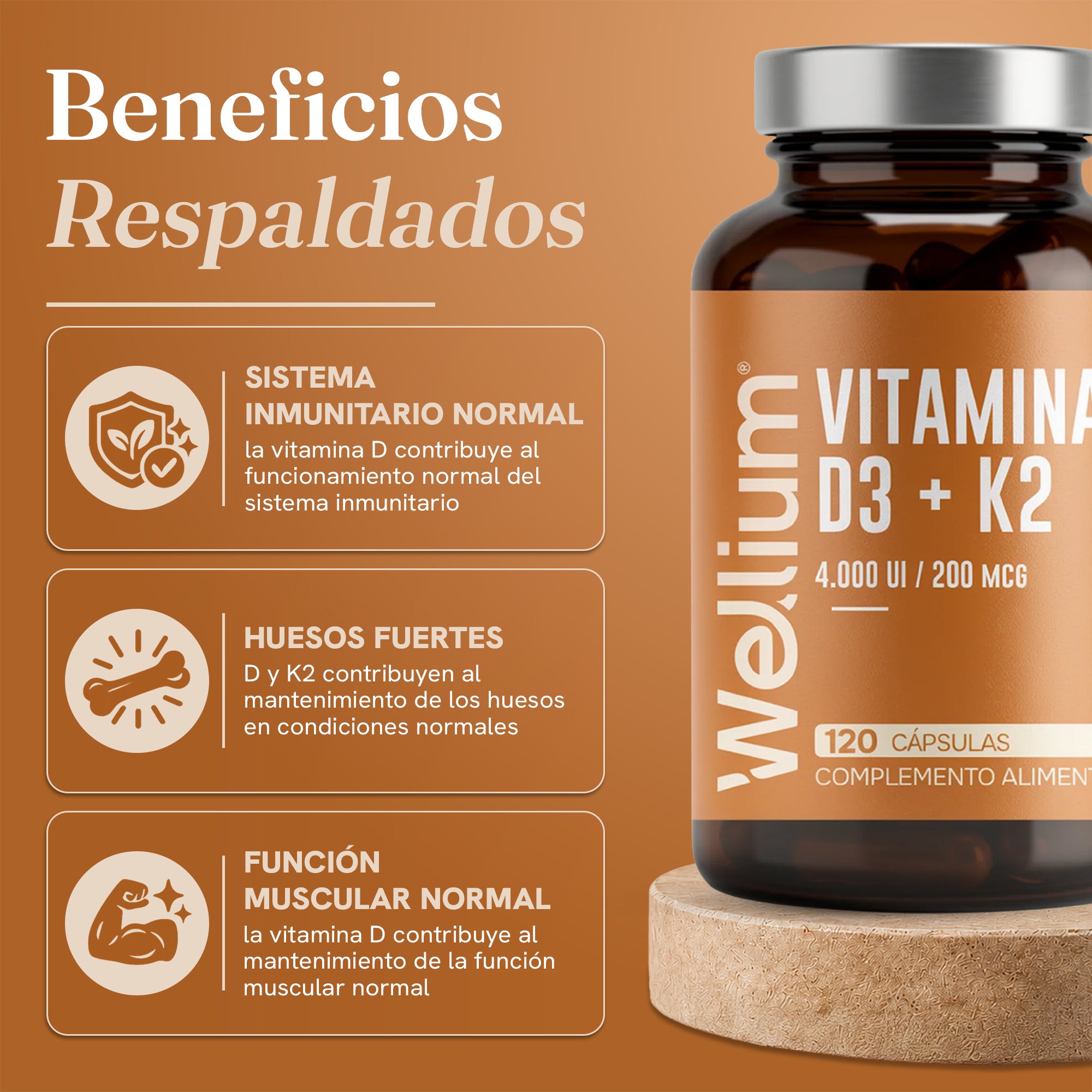 Vitamina D3 + K2