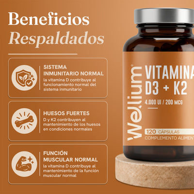 Vitamina D3 + K2
